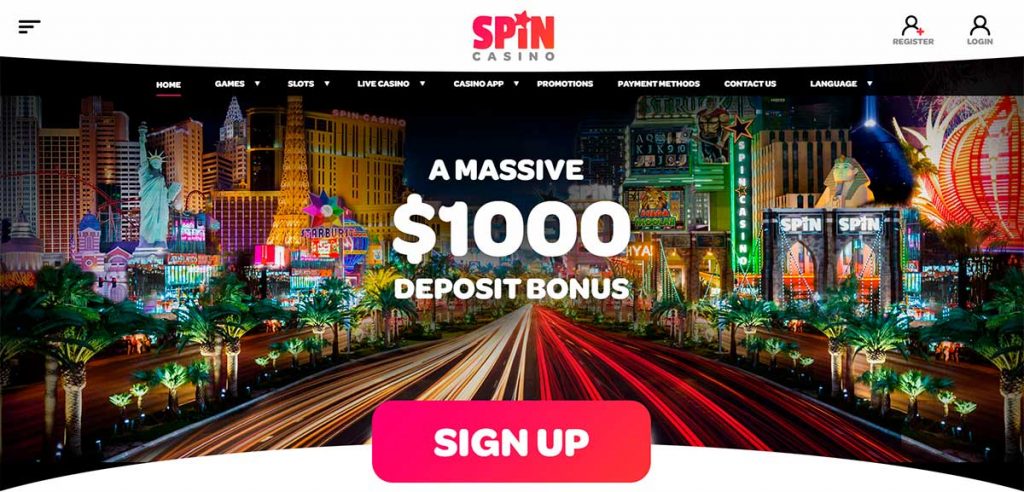 Bakarat online Spin Casino