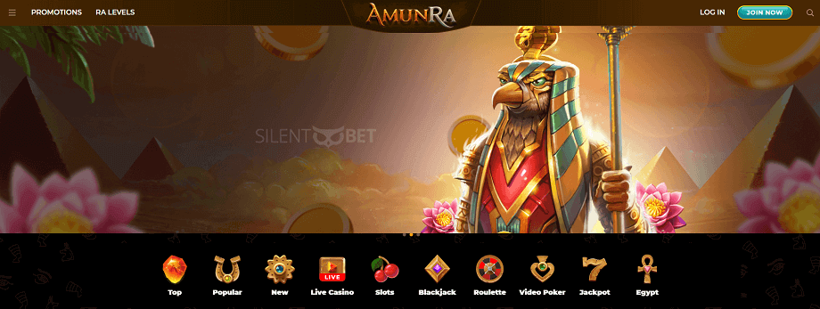 Огляд казино Amunra