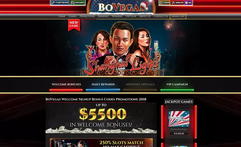 BoVegas Casino Inloggning
