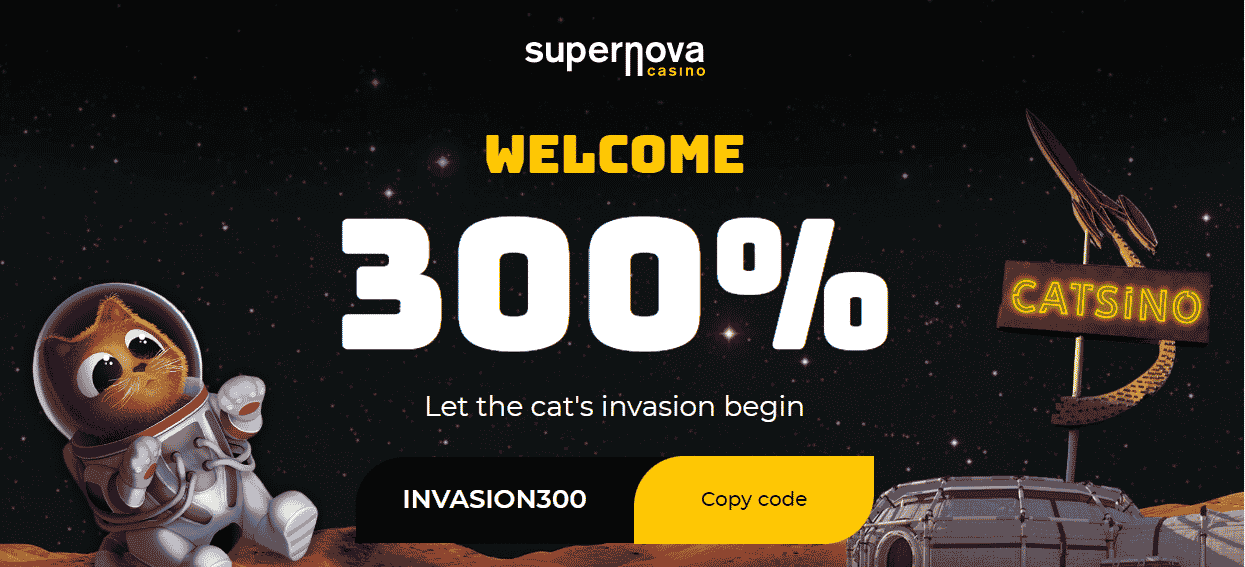 Supernova Kasino-Bonus