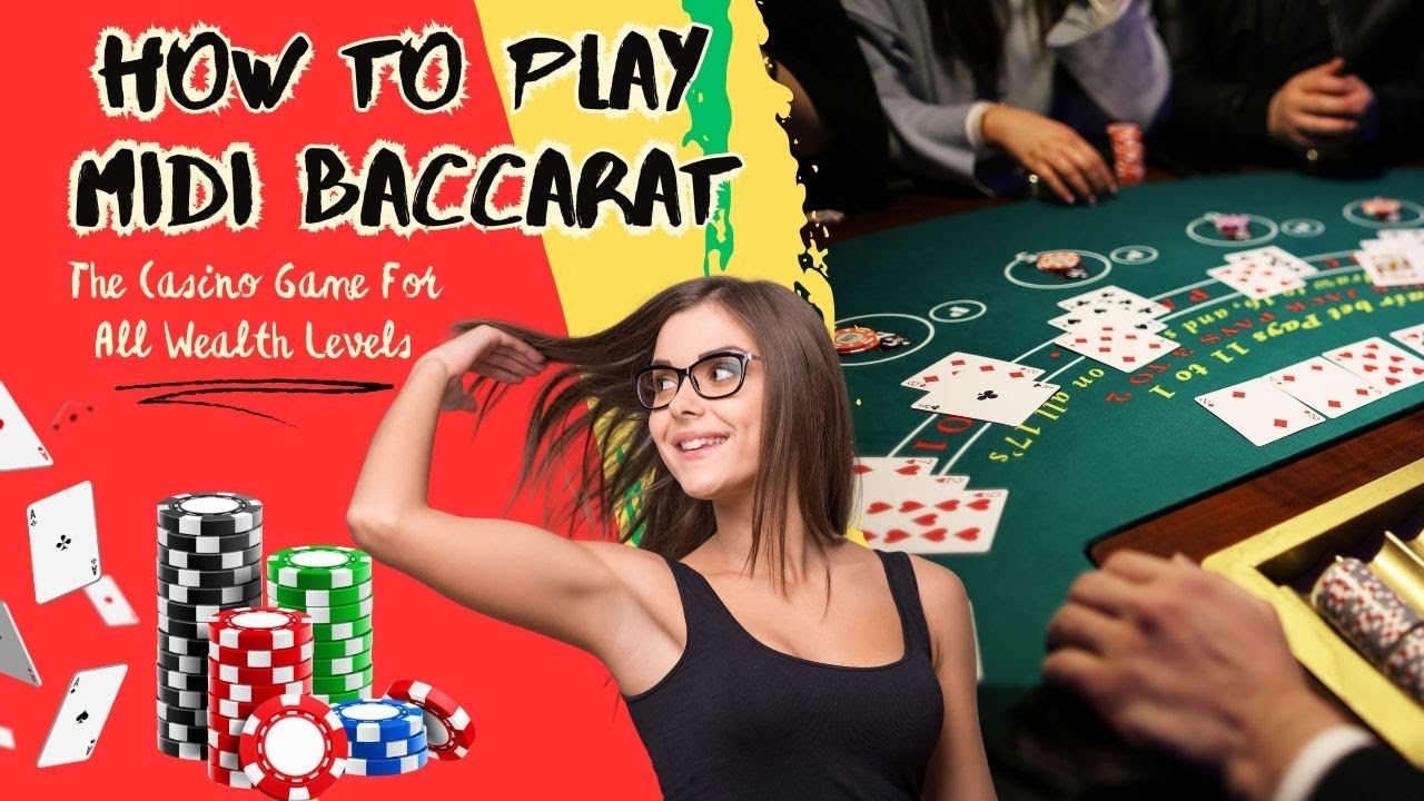 Ako hrať Midi Baccarat